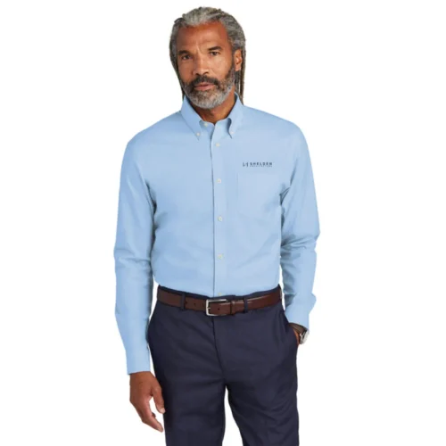 Alternative view of Brooks Brothers® Wrinkle-Free Stretch Pinpoint Shirt