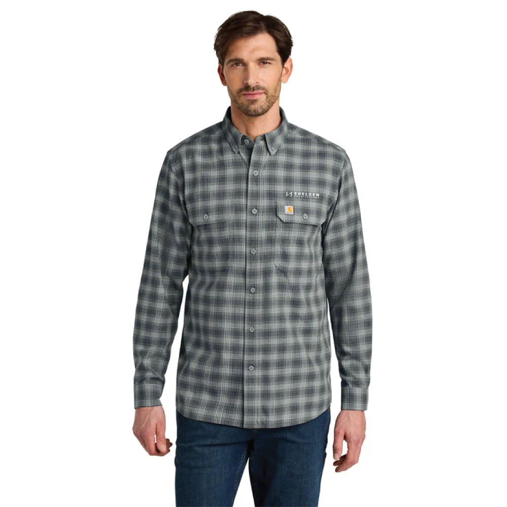 Carhartt® Rugged Flex® Plaid Long Sleeve Shirt